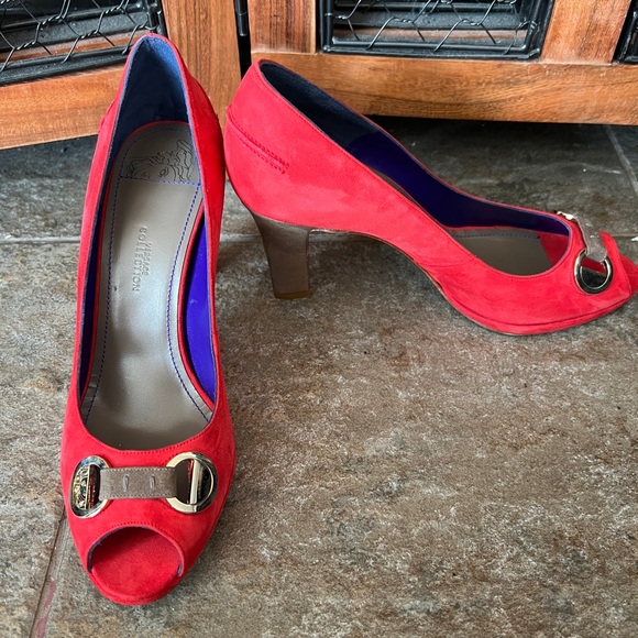 Versace Collection suede 38 1/2 - Picture 2 of 5